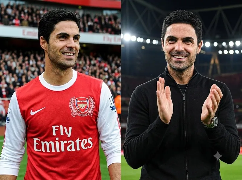 Từ một tiền vệ trưởng thành trong môi trường Barcelona đến đội trưởng Arsenal, Arteta tích lũy kinh nghiệm trước khi bước vào sự nghiệp huấn luyện.